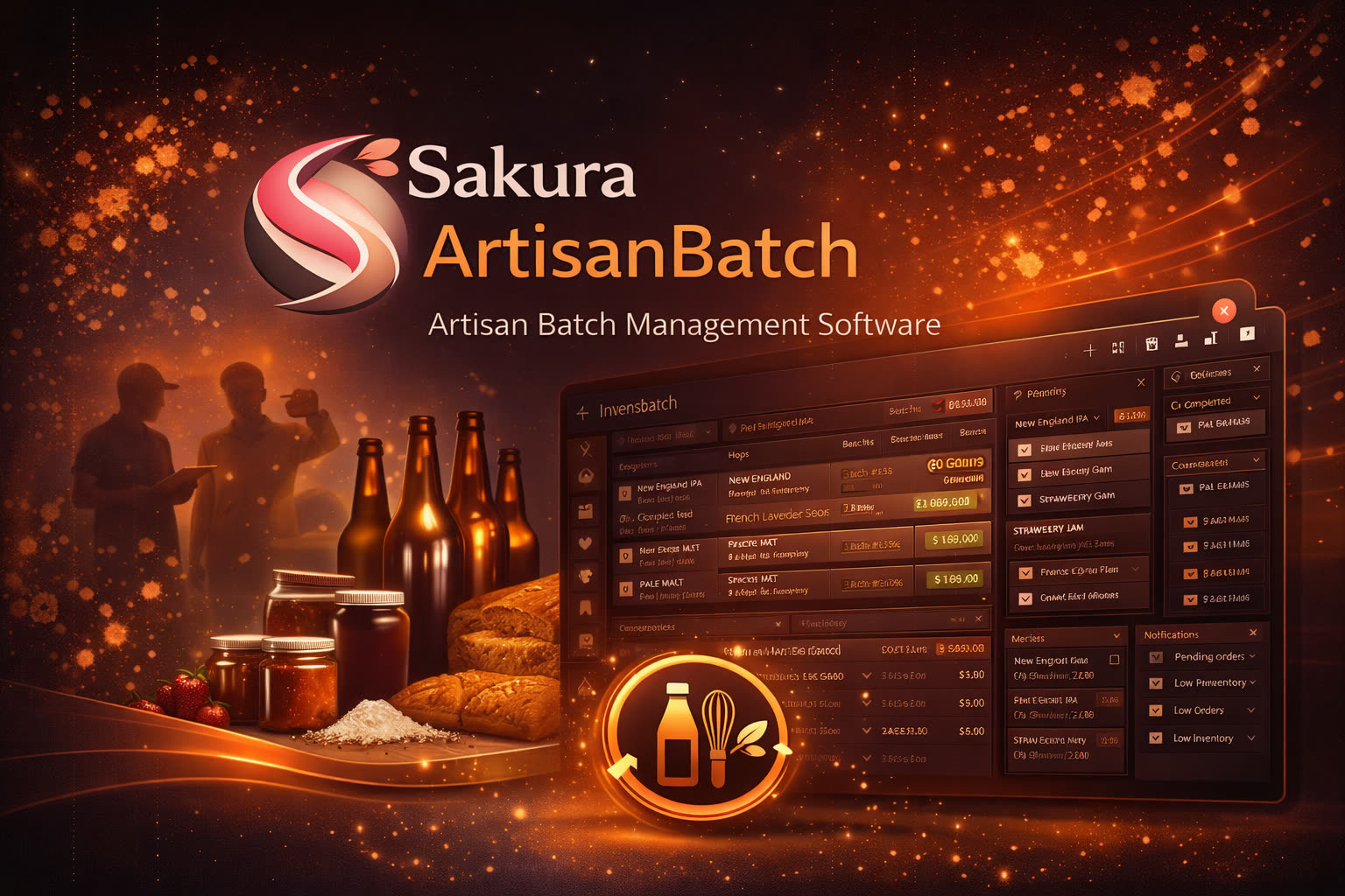 Sakura ArtisanBatch hero