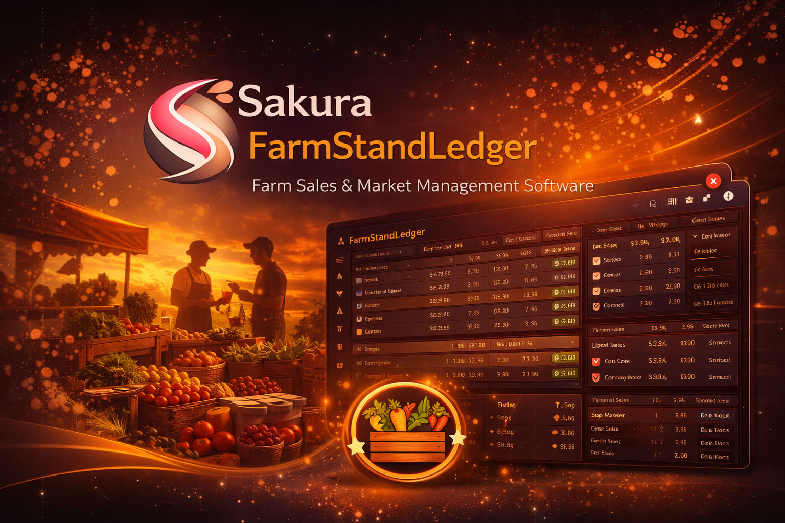 Sakura FarmStandLedger hero
