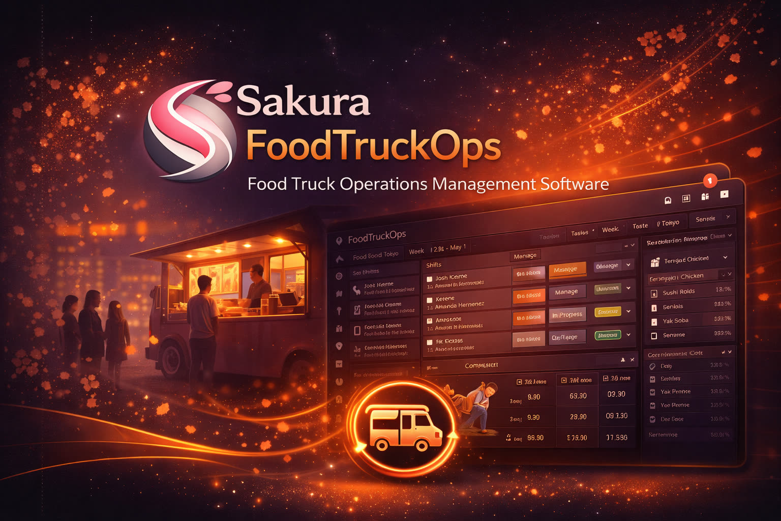 Sakura FoodTruckOps hero