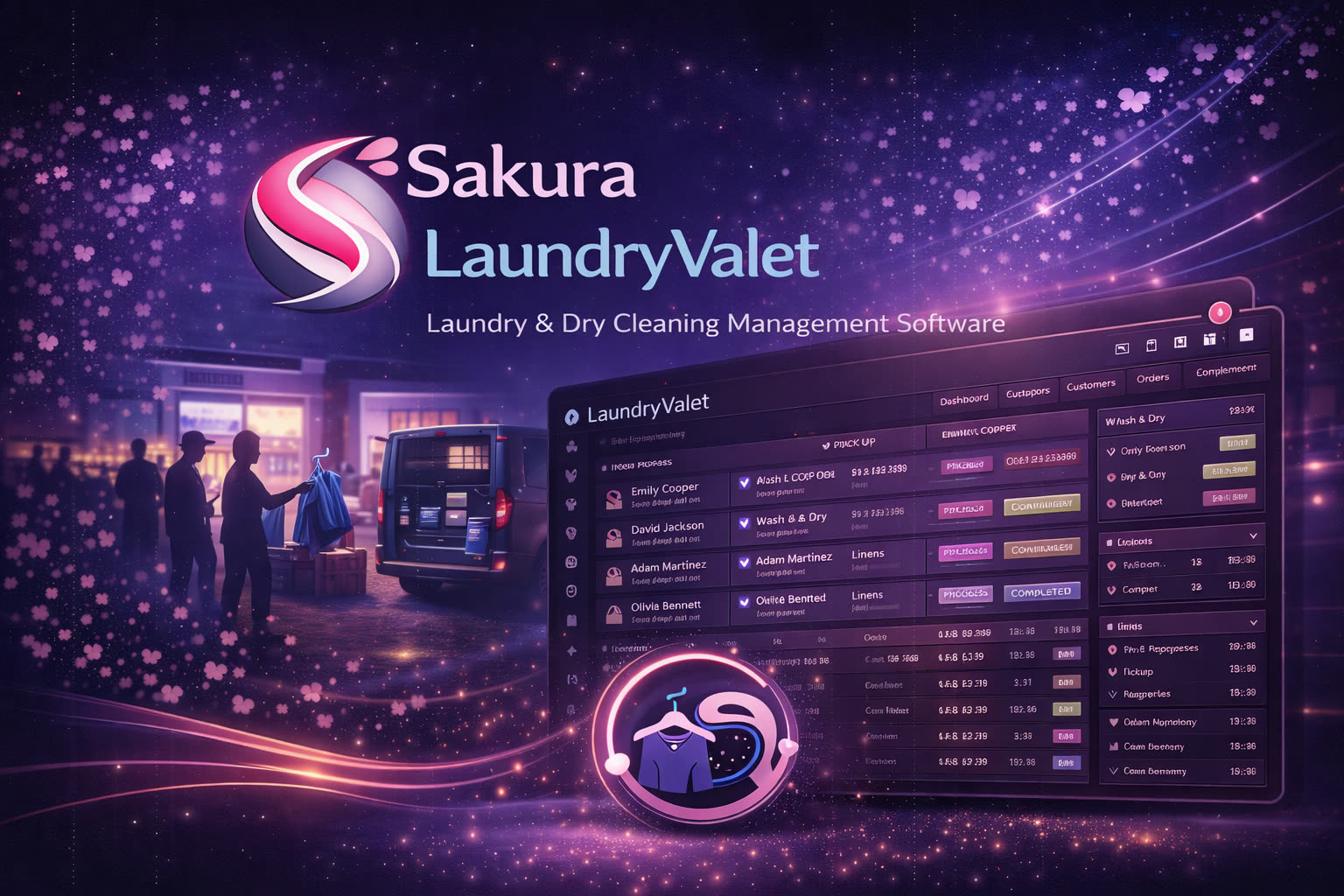 Sakura LaundryValet hero