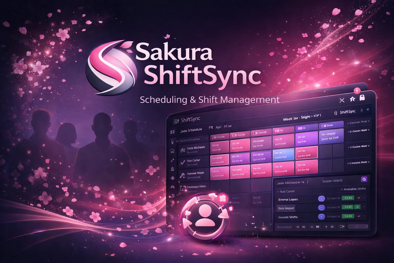 Sakura ShiftSync hero
